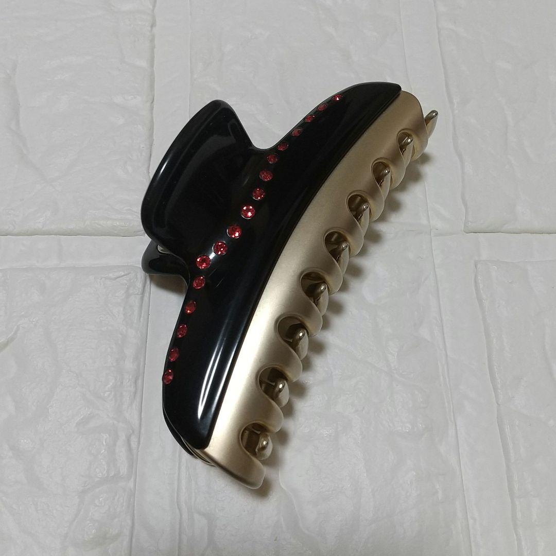 ALEXANDRE DE PARIS ヘアクリップ　黒　ヴァンドーム