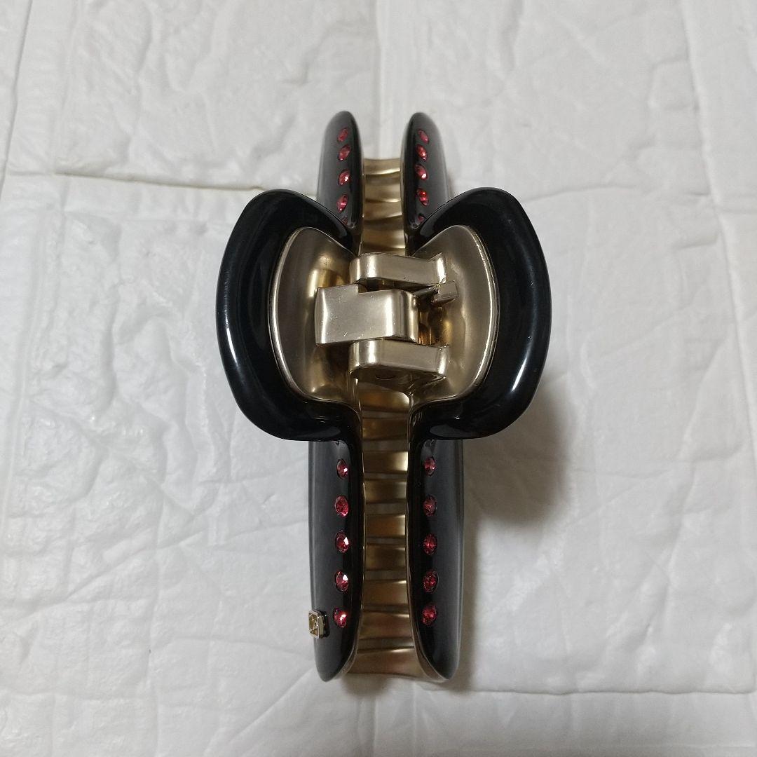 ALEXANDRE DE PARIS ヘアクリップ　黒　ヴァンドーム