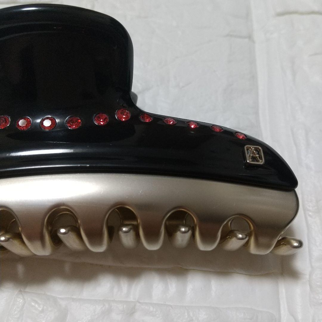 ALEXANDRE DE PARIS ヘアクリップ　黒　ヴァンドーム