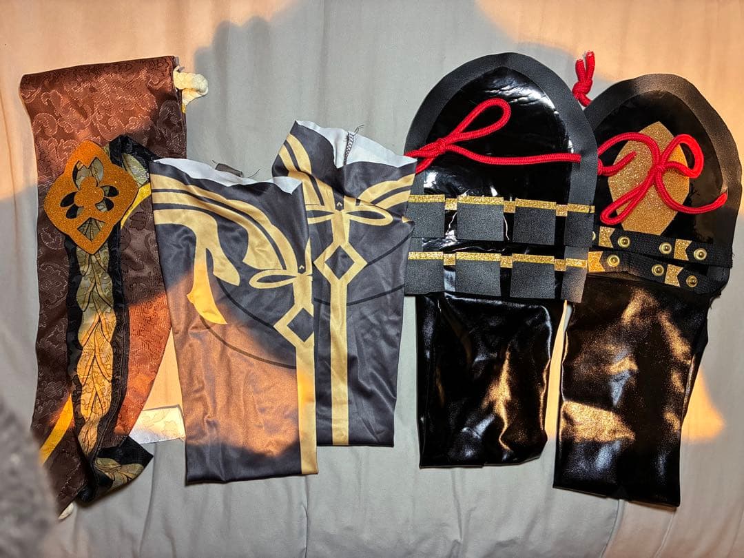 原神 鹿野院平蔵 コスプレ衣装(靴有)