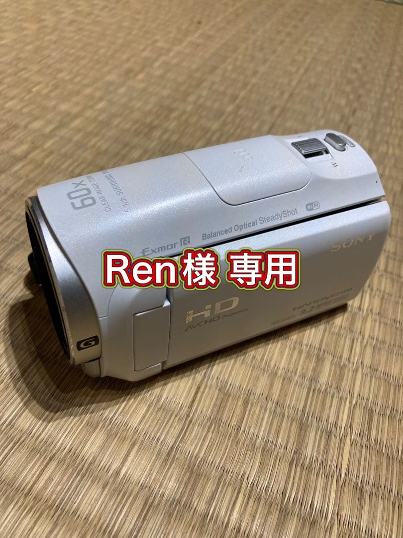 SONY HDR-CX670 ビデオカメラ バッテリー×3・充電器・入れ物付き