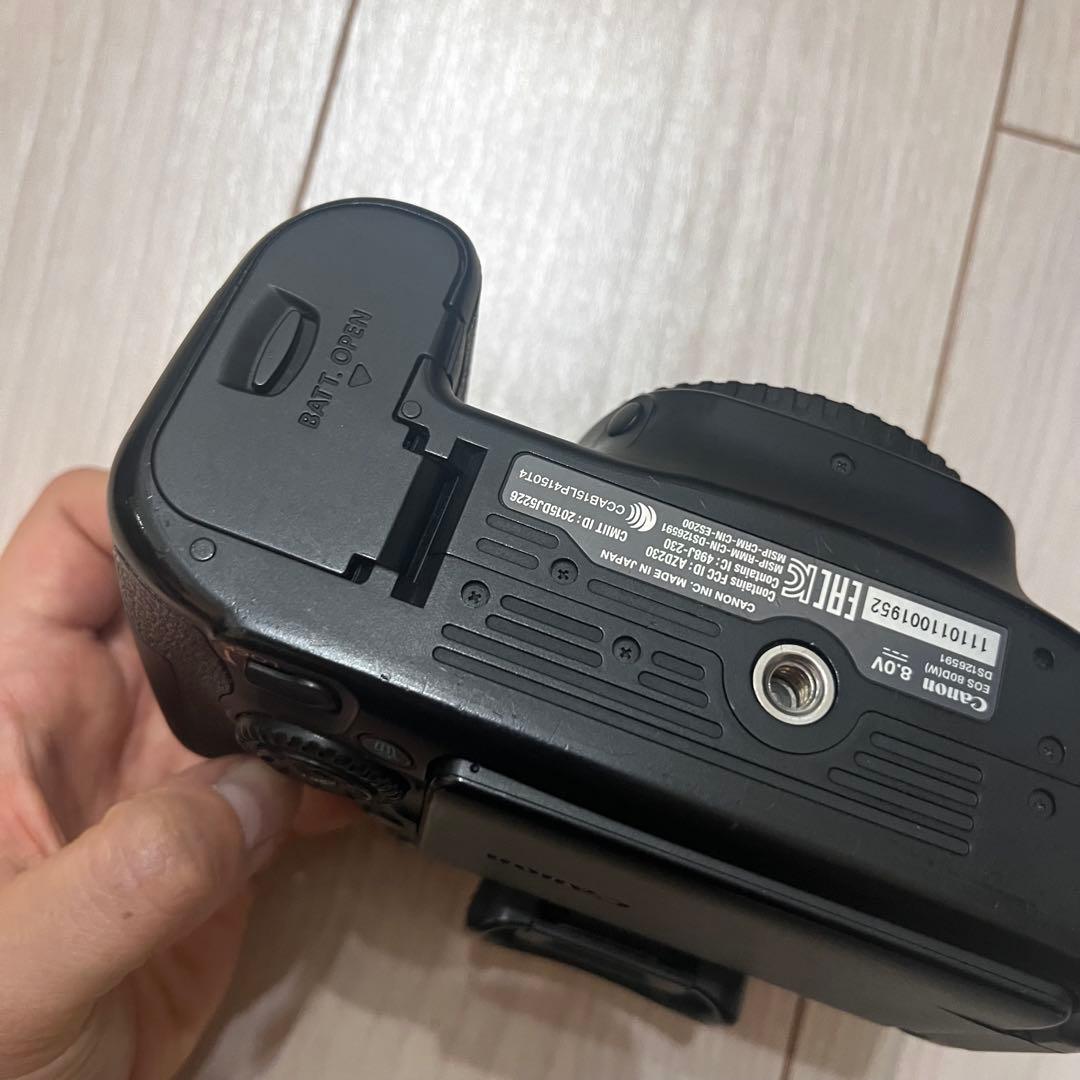 Canon80Dレンズキット