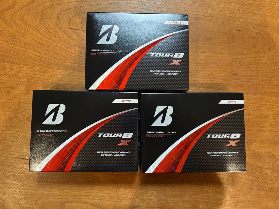 3ダース　ブリヂストン 2024 TOUR BX （ホワイト）