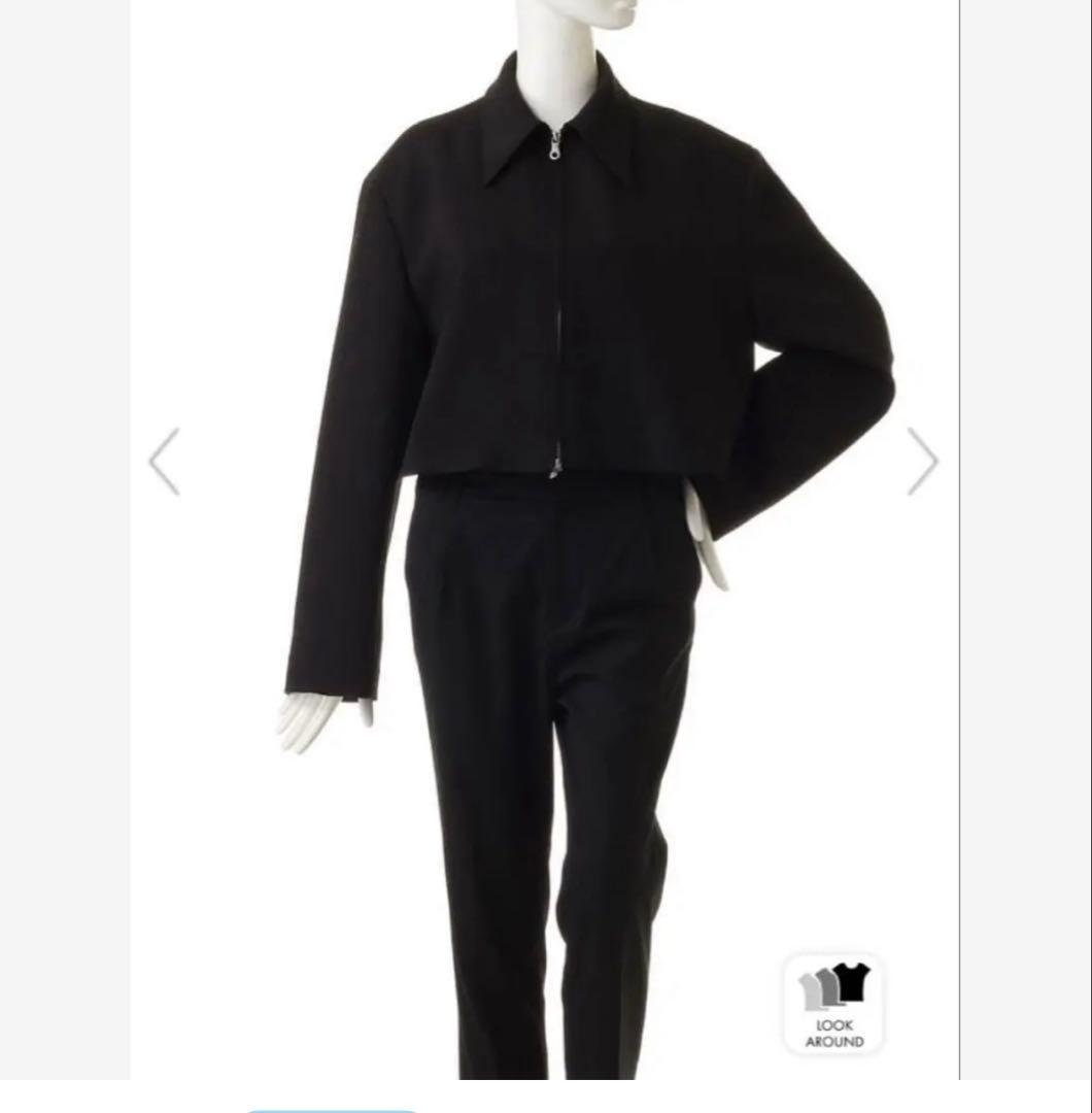 広瀬すず着用ルシェルブルークロップドカラージャケット