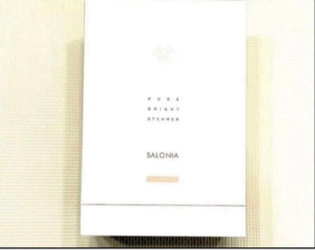 SALONIA サロニア ピュアブライト スチーマー 美顔器　新品未使用品