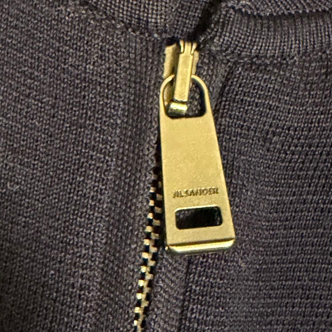 極美品Lサイズ相当　ジルサンダー　ボンバージャケット　ブルゾン　ダブルジップ