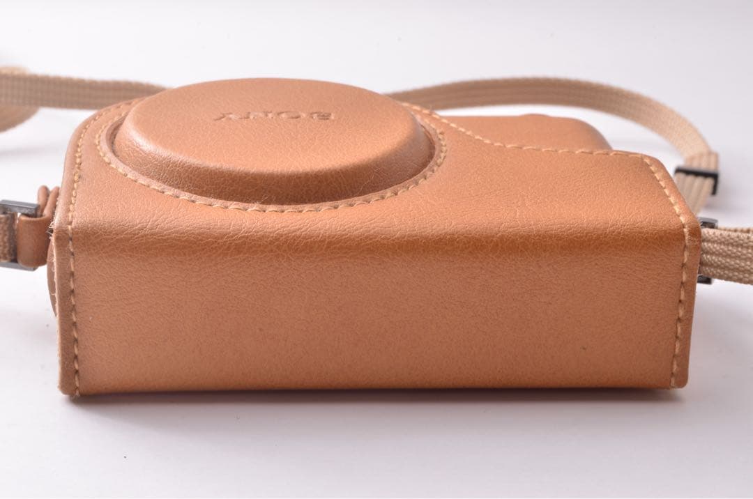 【Wi-Fi転送機能】【美品】【本革ケース】20倍ズーム　ソニーWX350