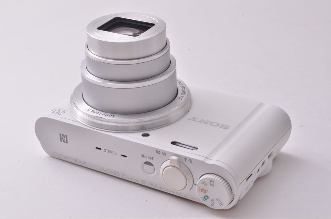 【Wi-Fi転送機能】【美品】【本革ケース】20倍ズーム　ソニーWX350