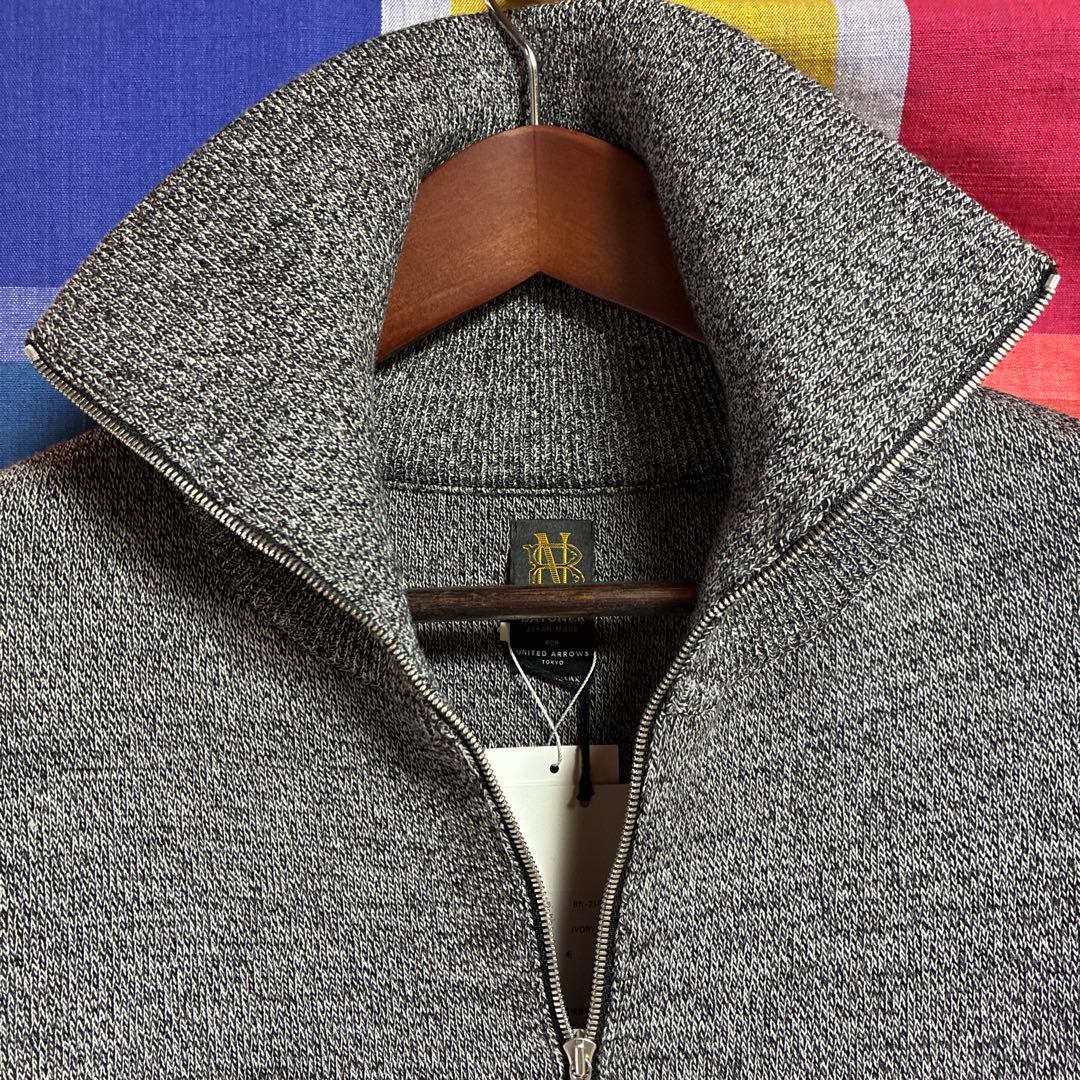 <BATONER×U,A別注>ダブルフェイスドライバーズニット　3