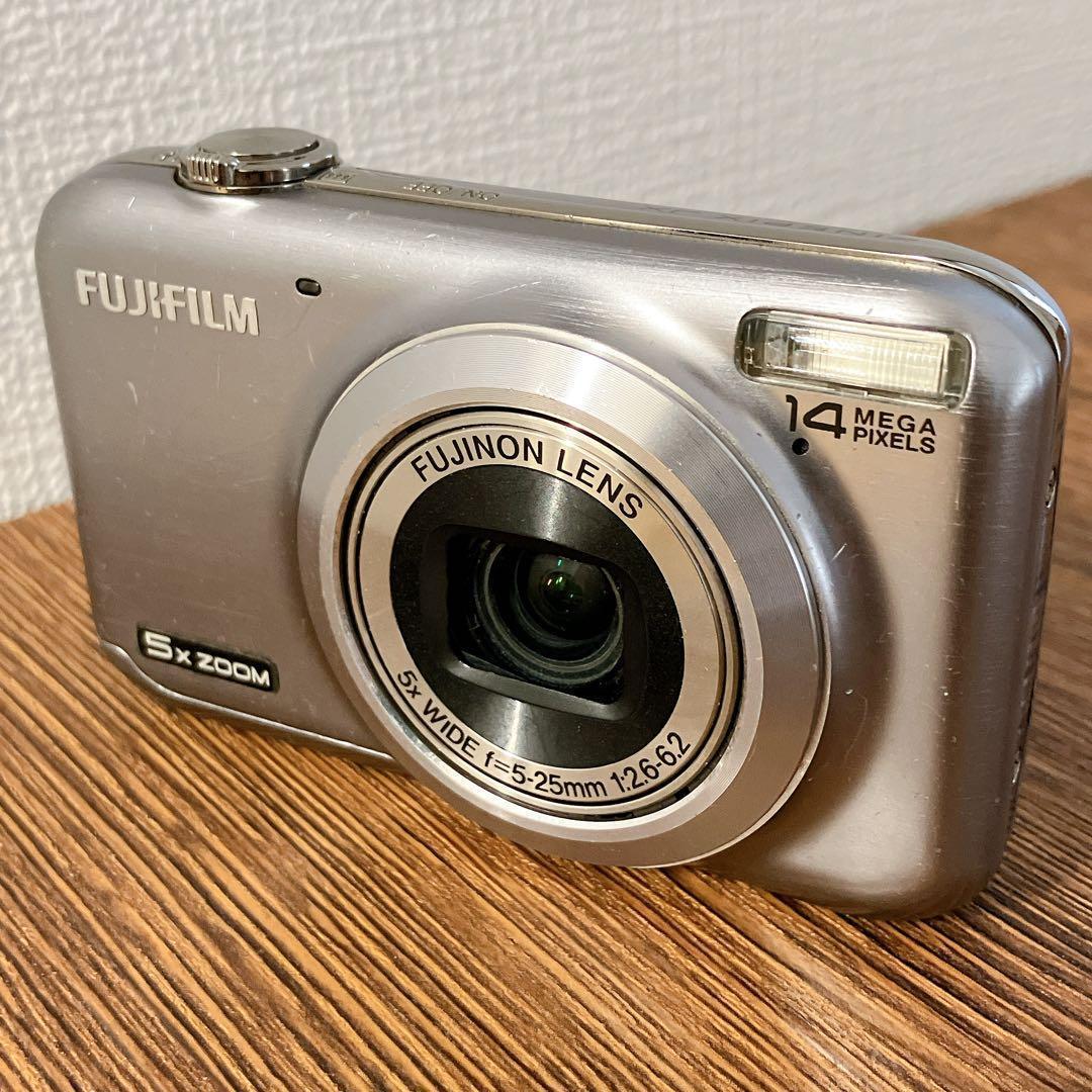 FUJIFILM FINEPIX JX300 フジフイルム シルバー　動作品