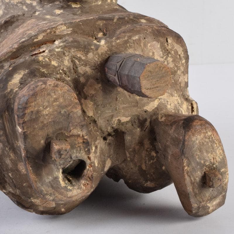 時代木彫　大黒天　仏像　縁起物　置物　N　8453A