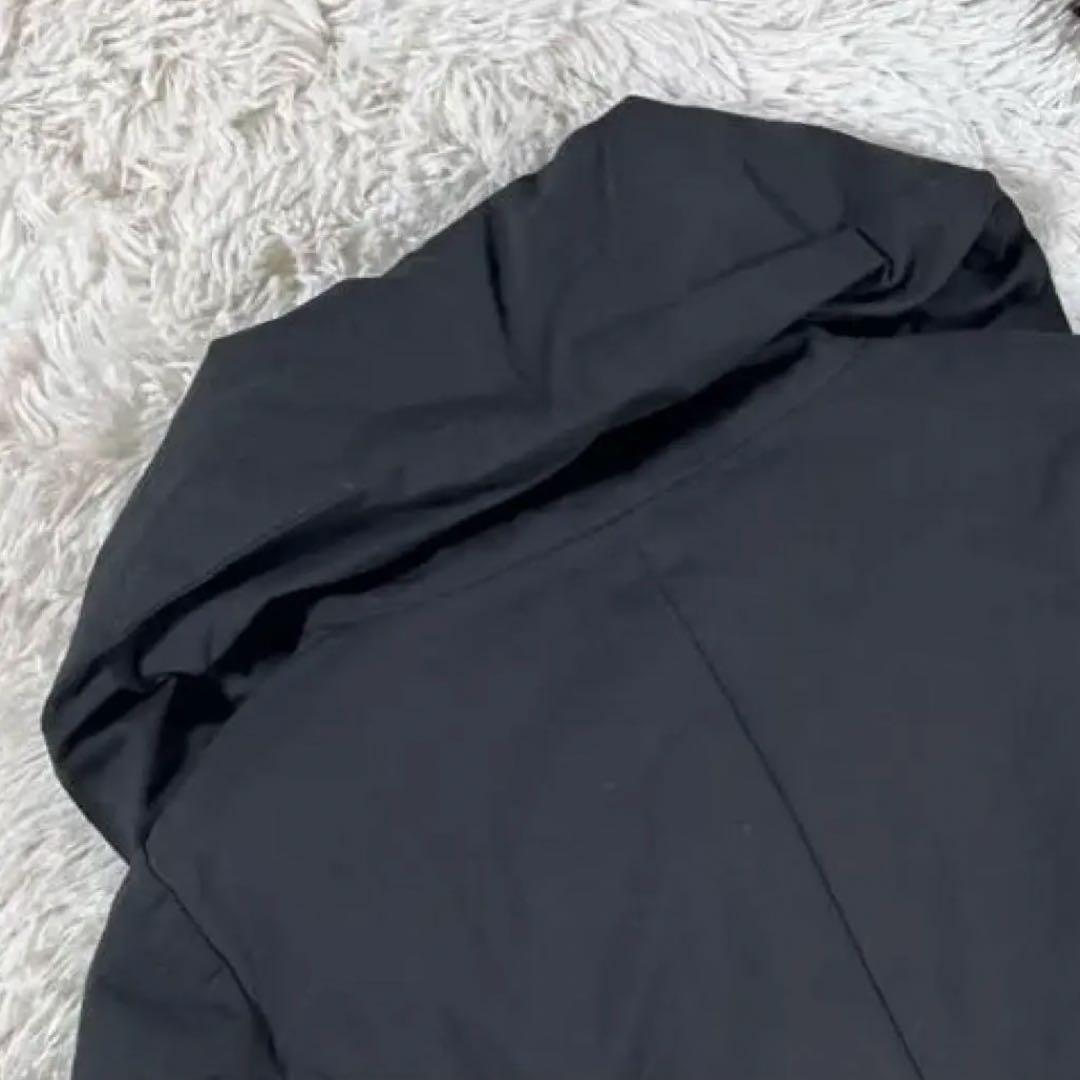 美品★センソユニコ 芽風 mefu 変形 ロングダウンコート ブラック 黒 38