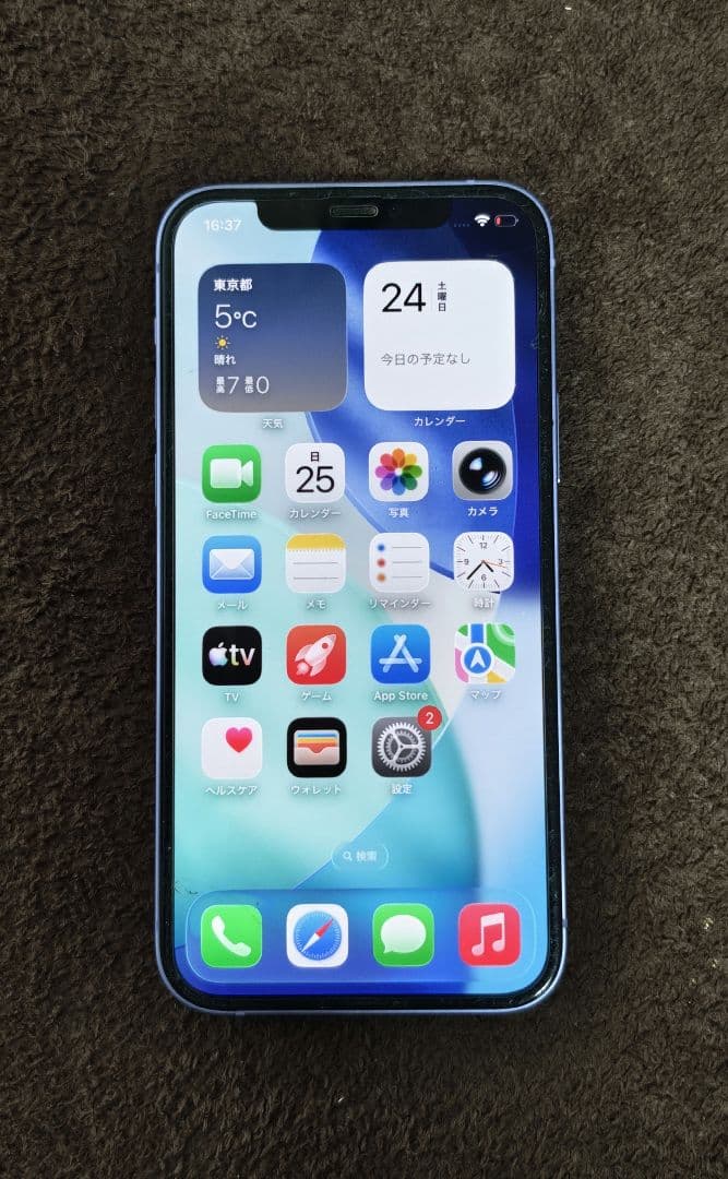 iPhone12 64GB パープル【SIMフリー】BT100%