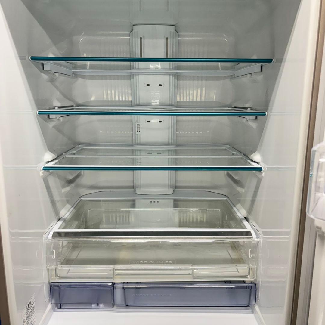 522 三菱 大型冷蔵庫 400L強 小型 家庭用 自動製氷 右開き 5ドア