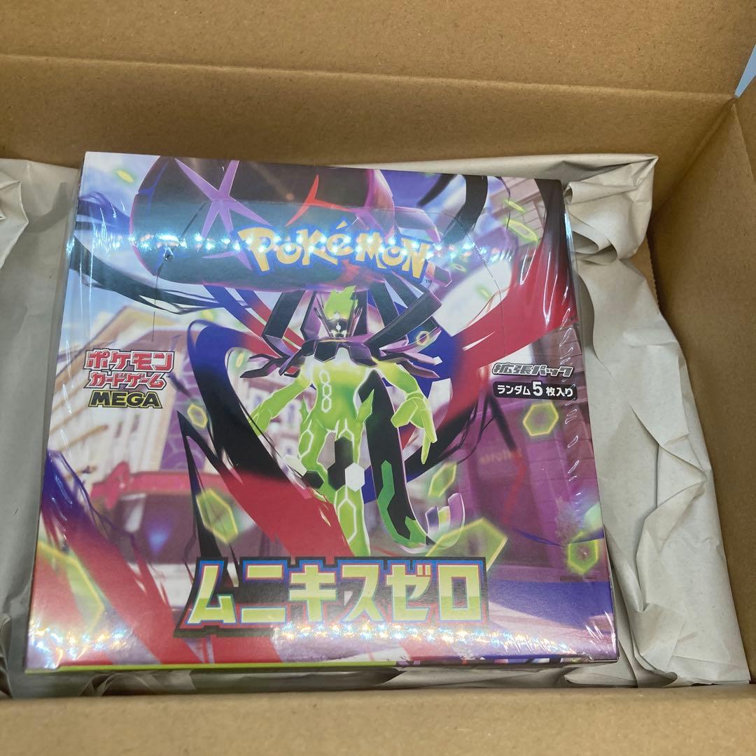 ポケモンカードBOXムニキスゼロ シュリンク付き