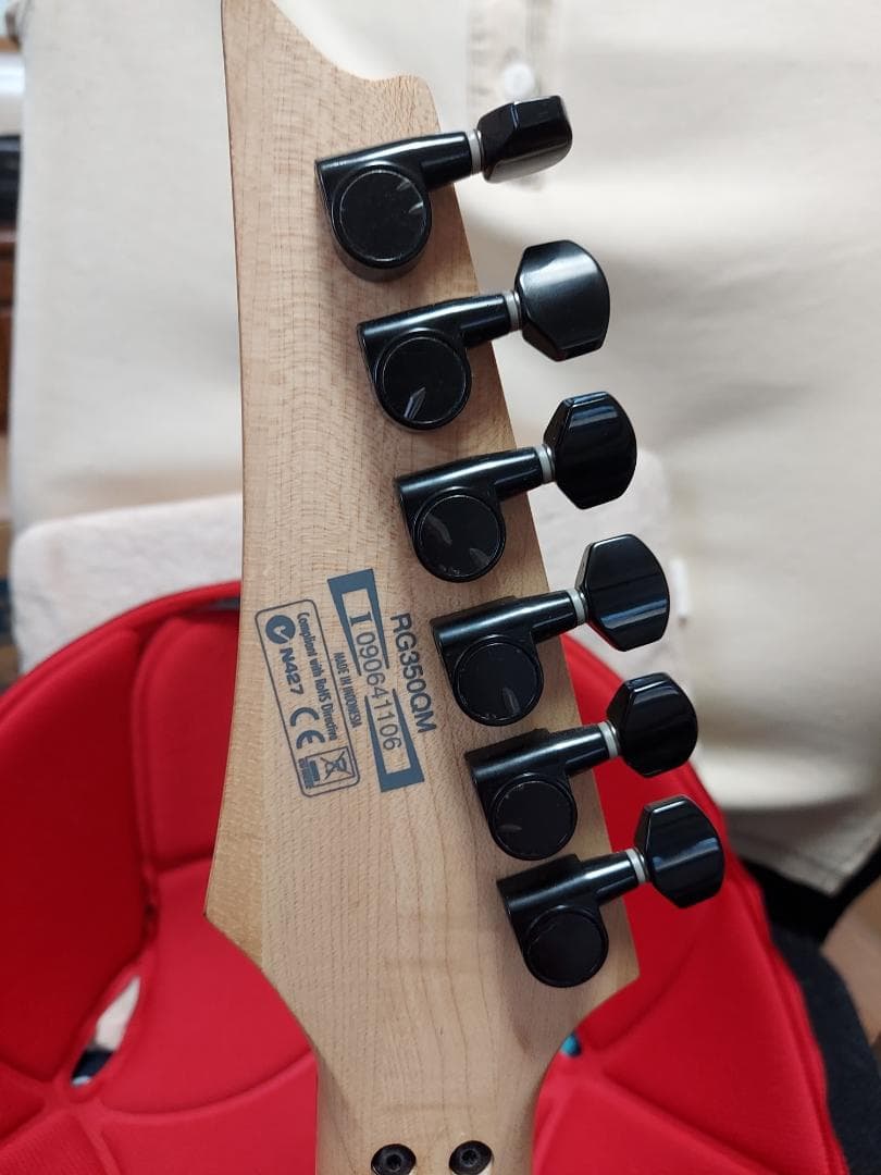 Ibanez RG350QMシリーズ エレキギター サンバースト