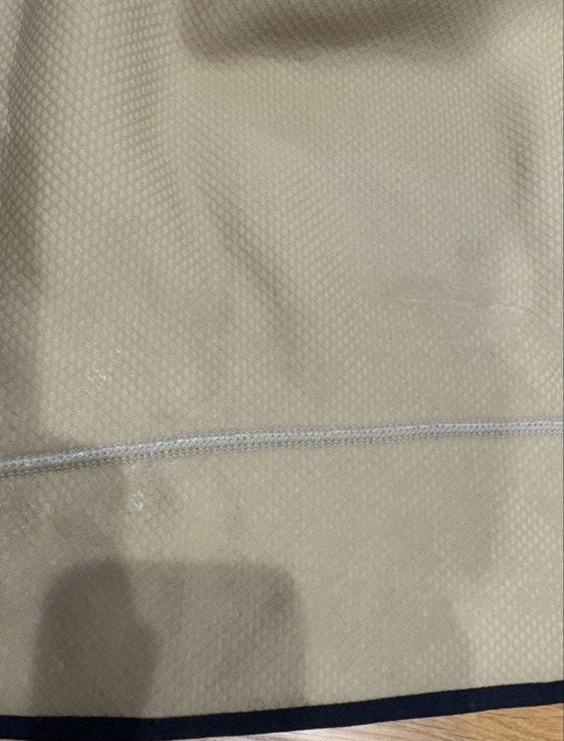 patagonia フリース ベスト S クリーム/ネイビー　レトロx