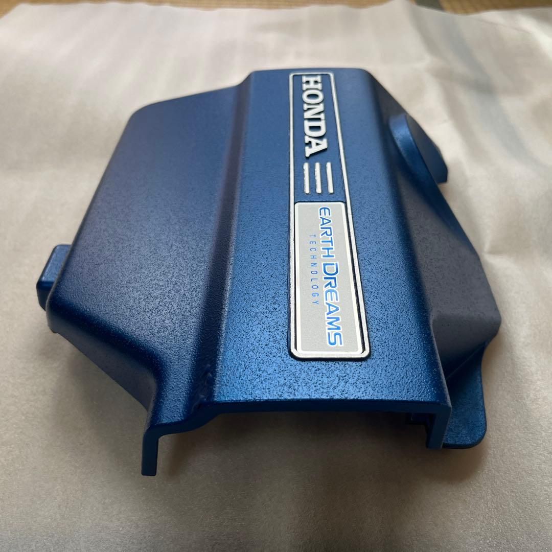 S660用 ビビットブルーパール塗装アルミ削り出し風エンジンカバー