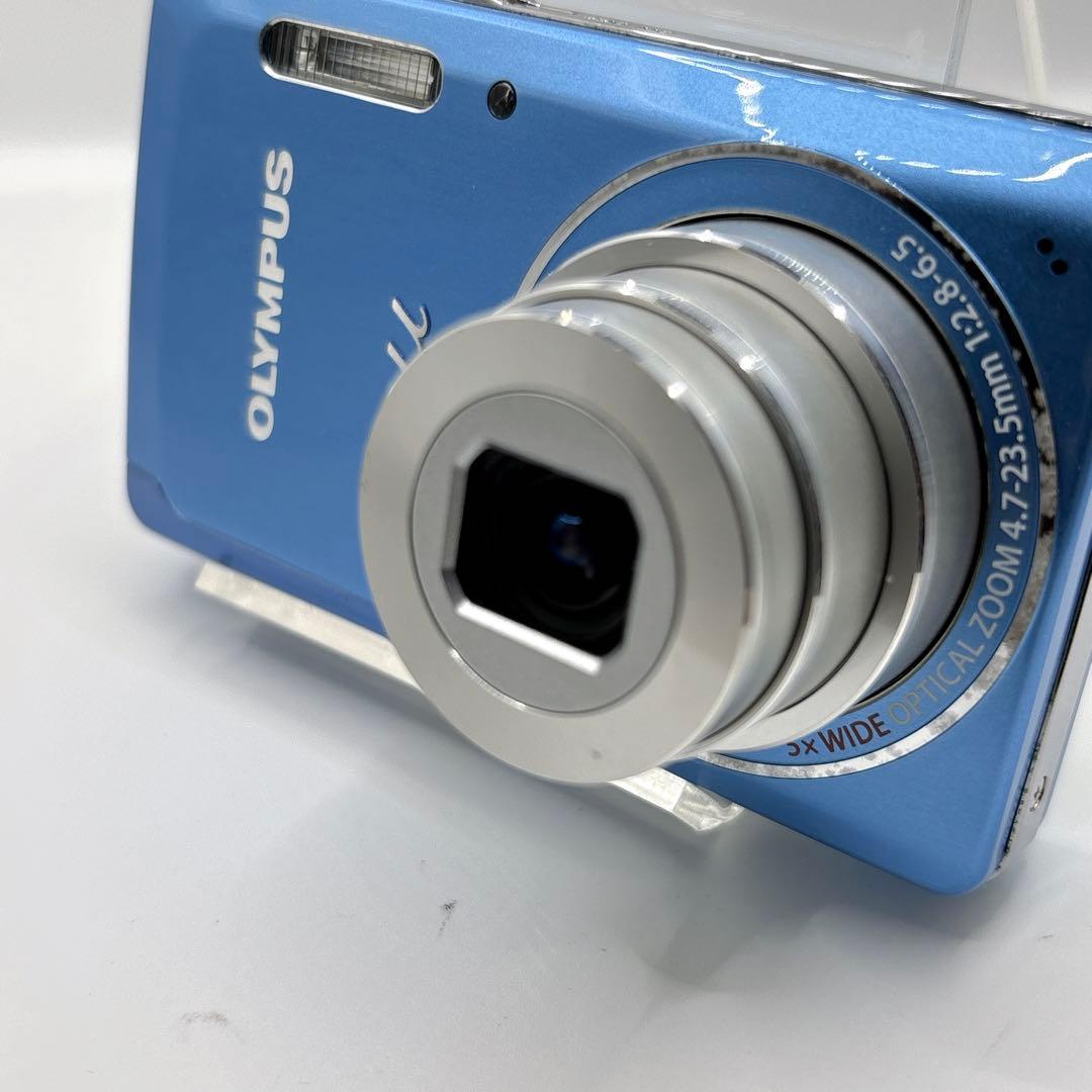 OLYMPUS μ-5010 ブルー　オリンパス　コンデジ　デジカメ　カメラ