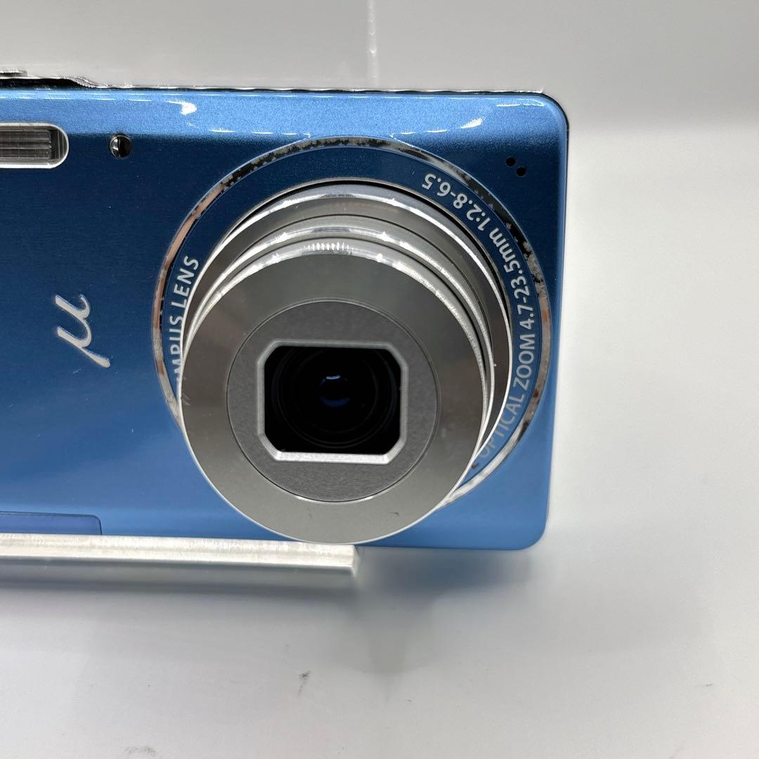 OLYMPUS μ-5010 ブルー　オリンパス　コンデジ　デジカメ　カメラ