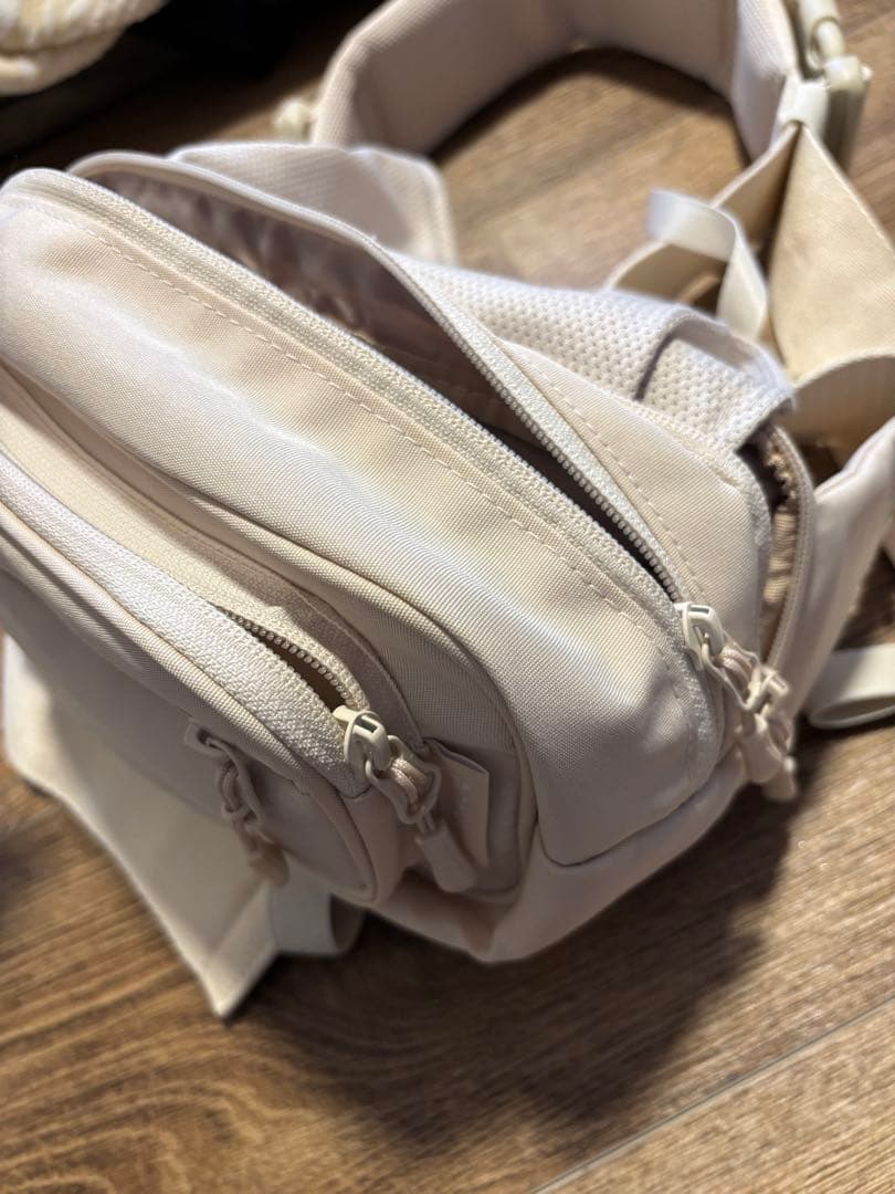 POMULU ポムル　2WAYヒップシート ナチュラルアイボリー