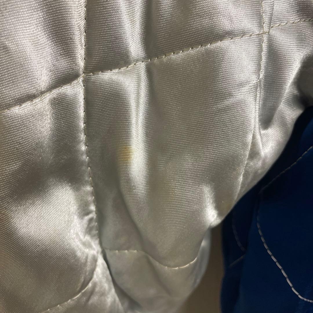 50′s スカジャン　中綿あり　鷹　ジャパンマップ　38度線　M デッドストック