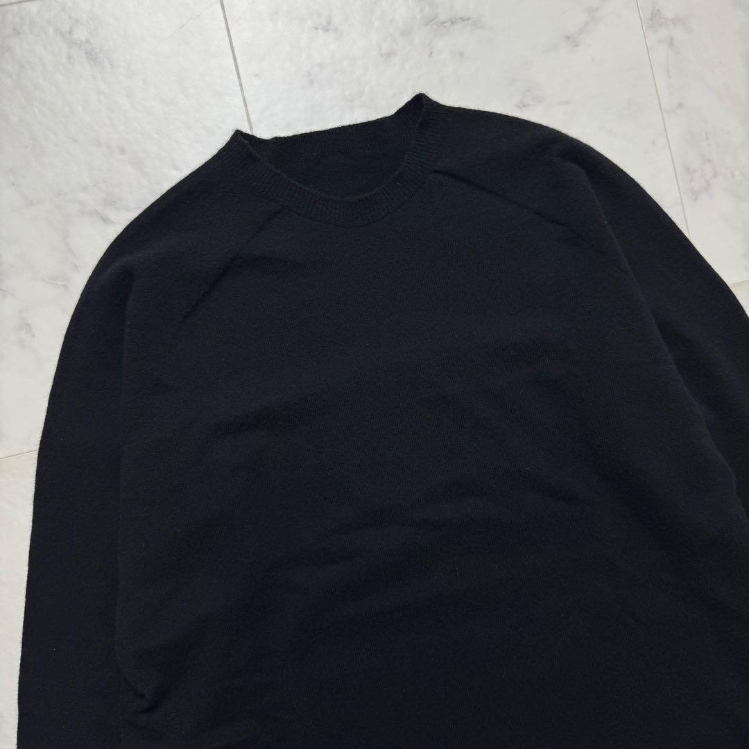 美品　Deuxieme Classe CAPRIクルーネックプルオーバー F黒