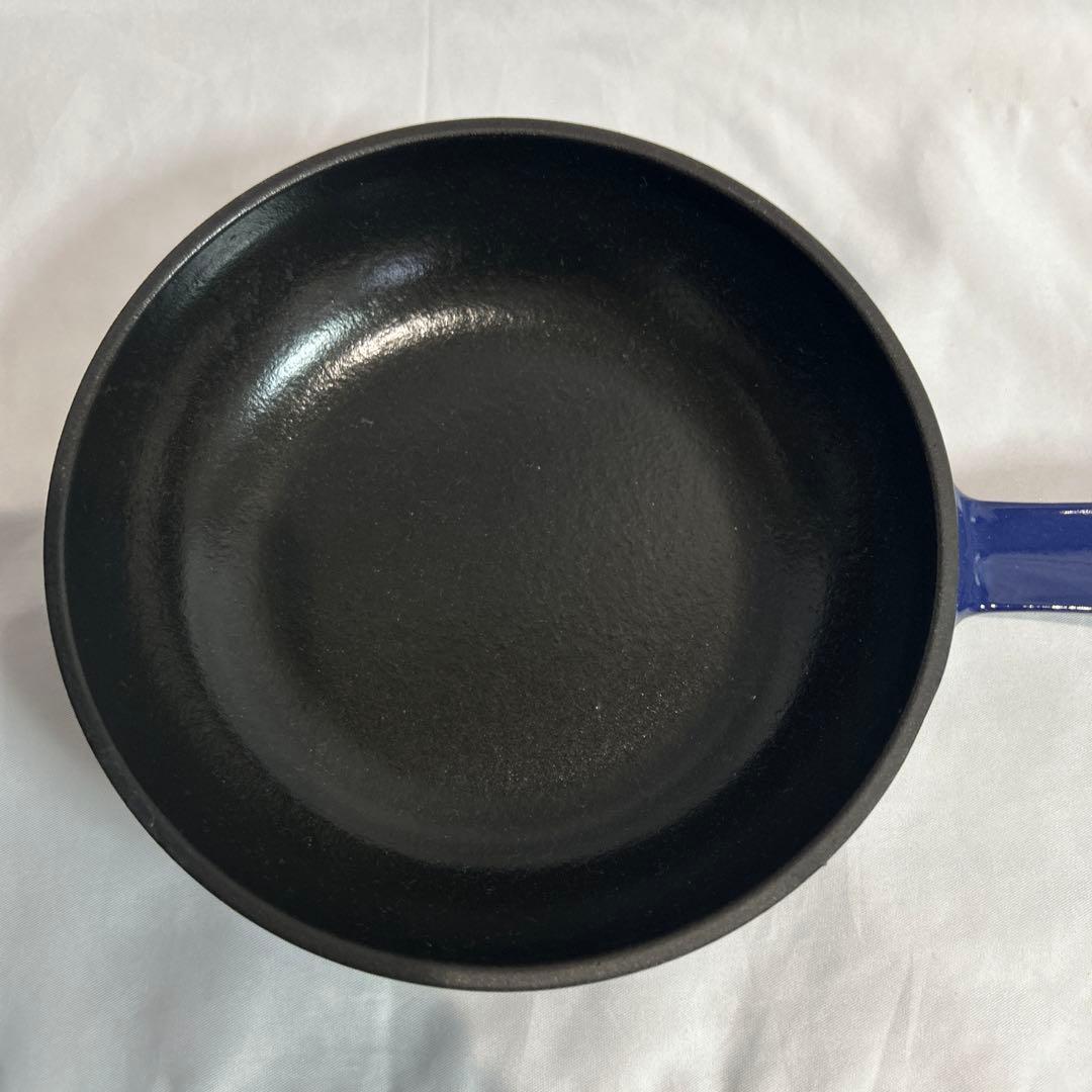 【美品】STAUB　スキレット　ロイヤルブルー　16cm