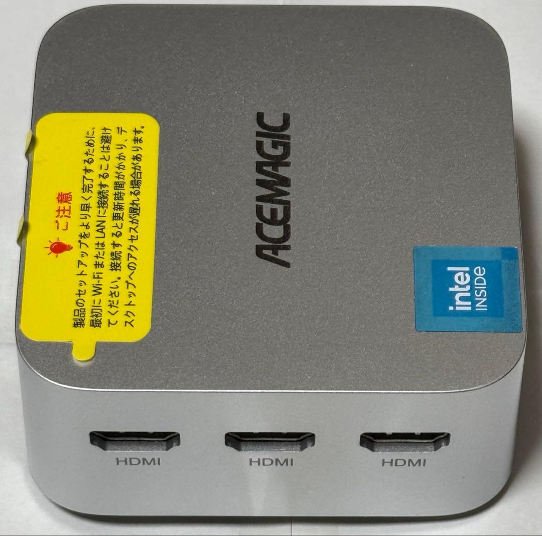 ⚠️注意:OSはLinuxです⚠️ACEMAGICミニPC Intel N100