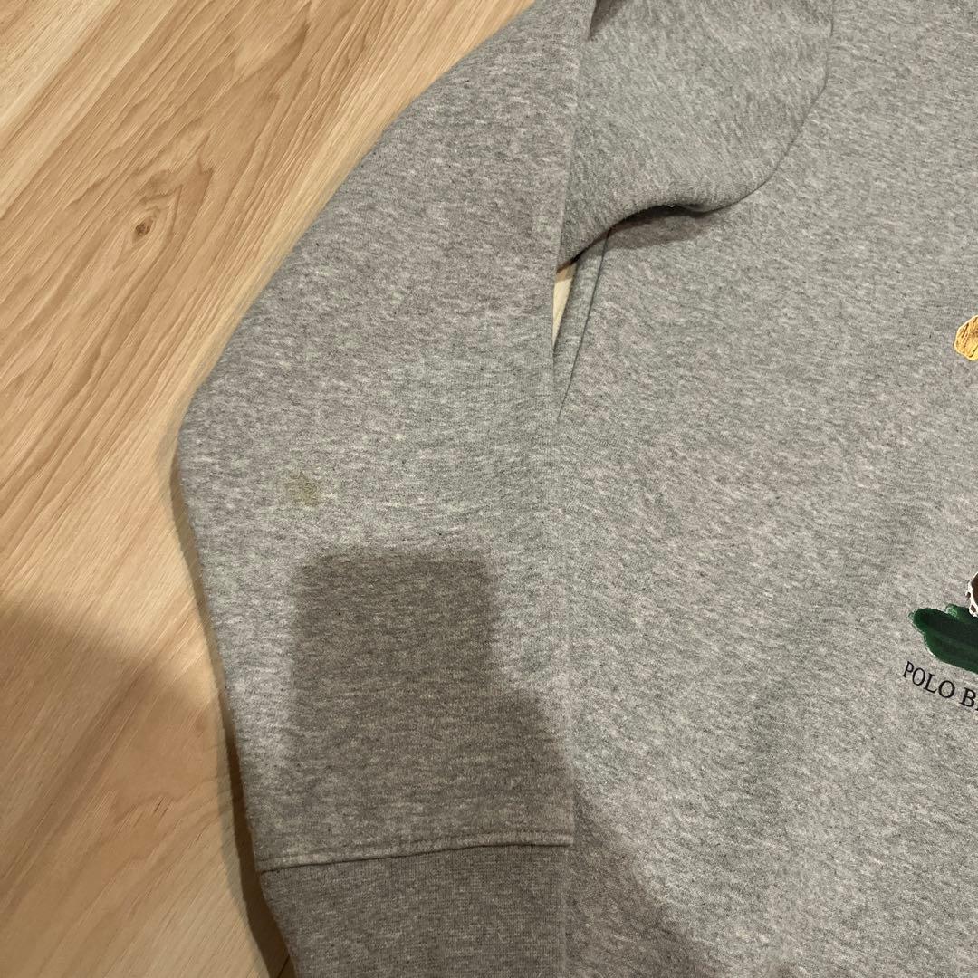 ✨大人気ロゴ✨ラルフローレン　パーカー　ポロベア　ロゴ　男女兼用　S