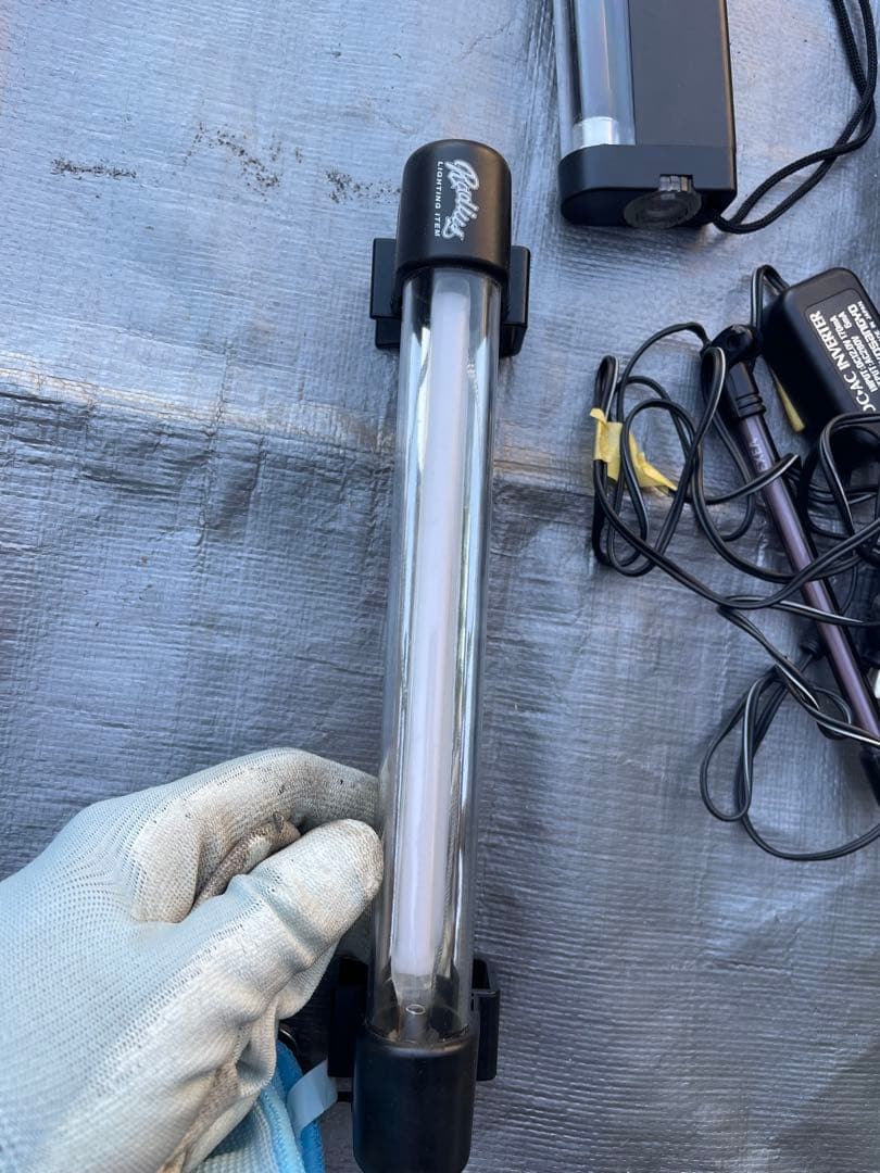 鴨*し様 当時物　90年代　abros ネオン管　サウンドコントローラー　ストロ