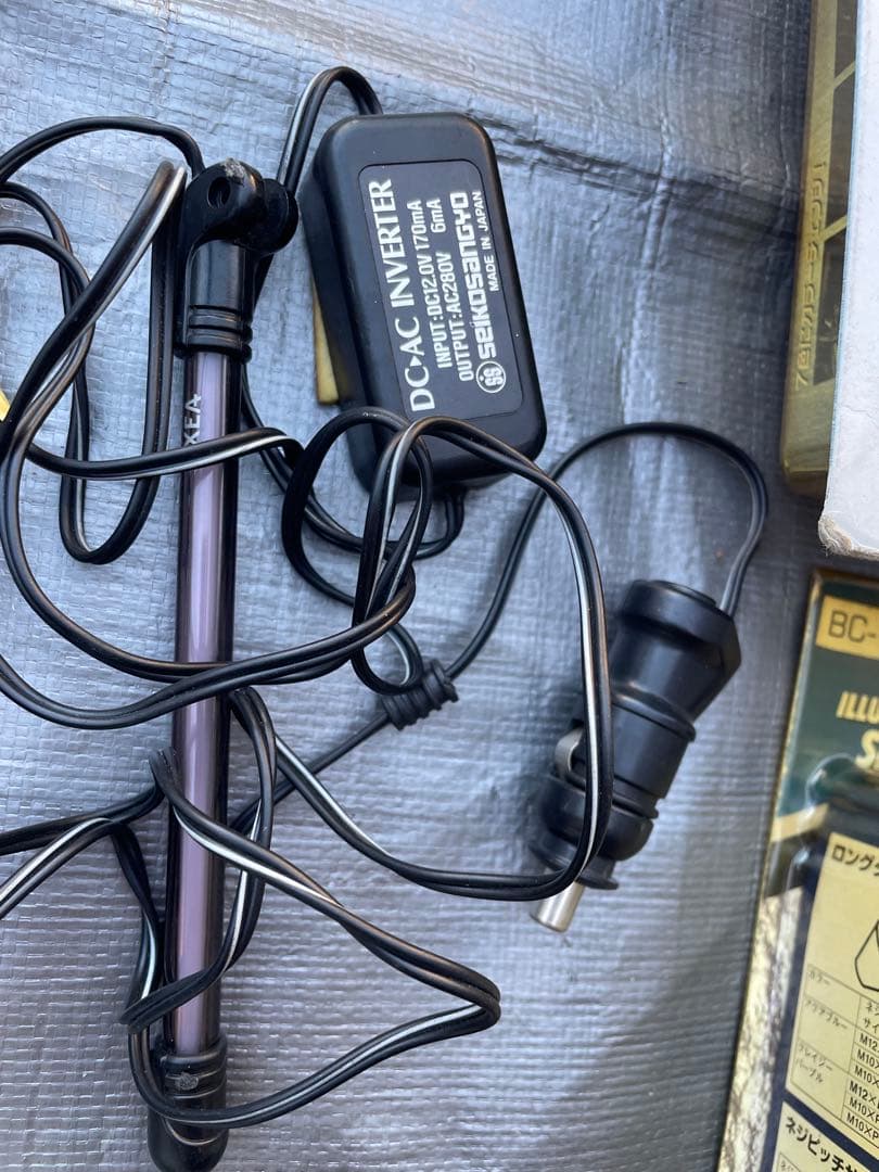 鴨*し様 当時物　90年代　abros ネオン管　サウンドコントローラー　ストロ