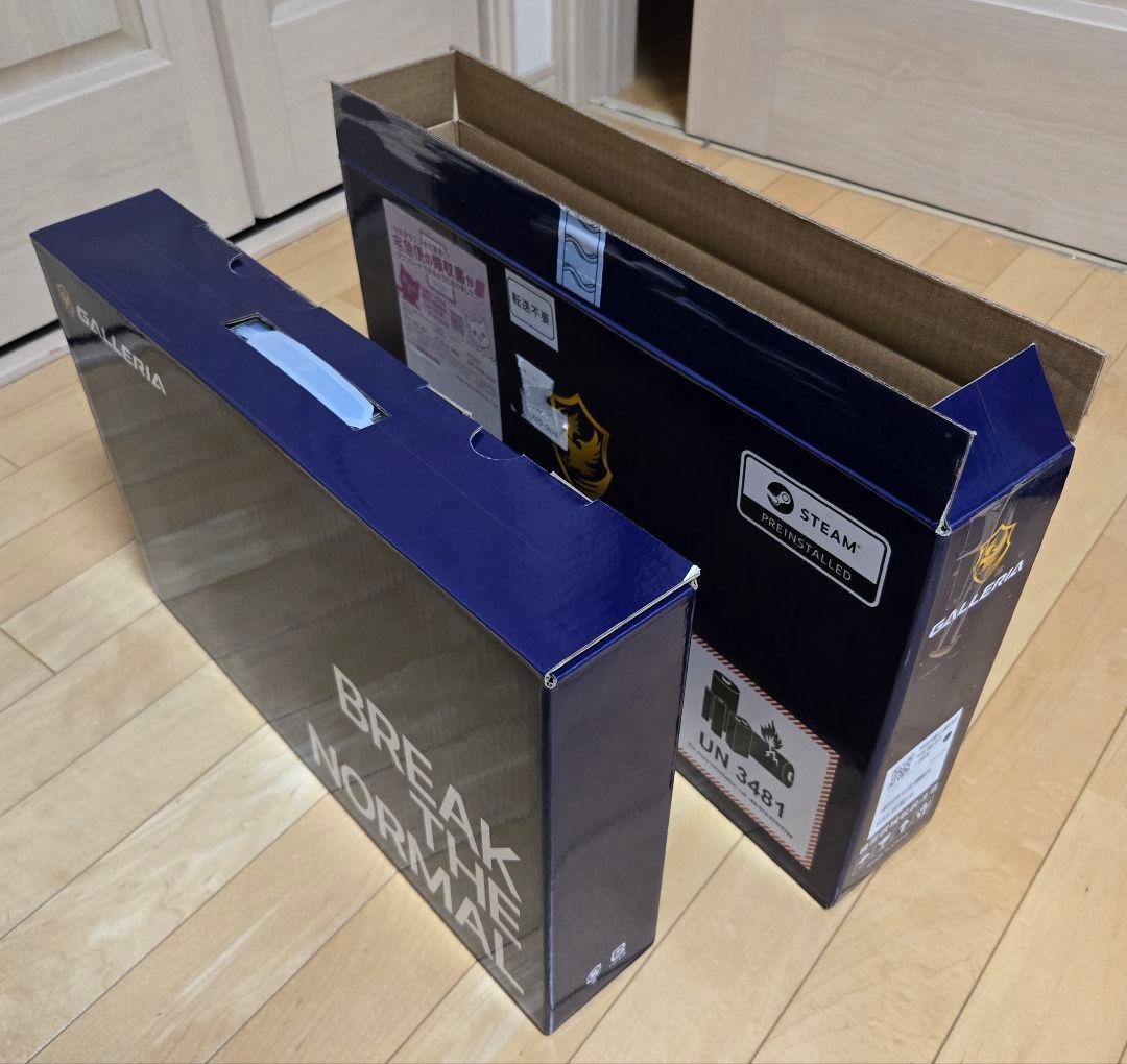 GALLERIA ノートパソコン DL7C-IG-C4 Core Ultra7