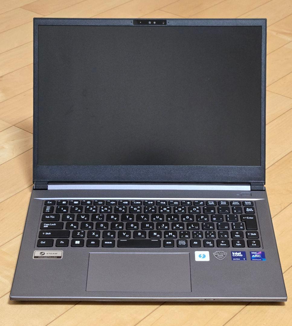 GALLERIA ノートパソコン DL7C-IG-C4 Core Ultra7