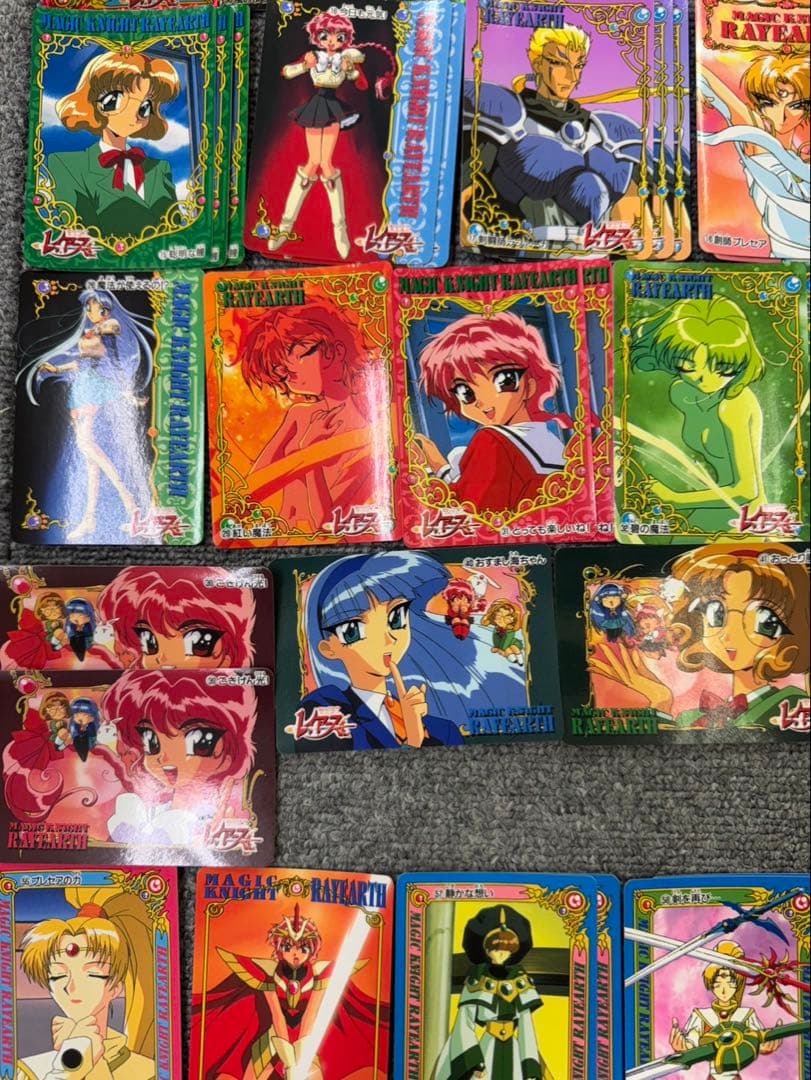 美品　魔法騎士レイアース アマダ PPカード　カードダス　134枚