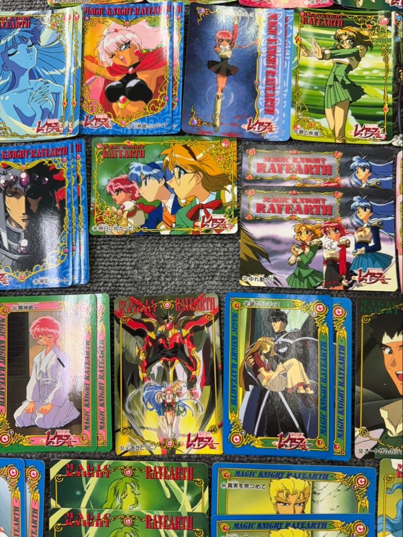美品　魔法騎士レイアース アマダ PPカード　カードダス　134枚