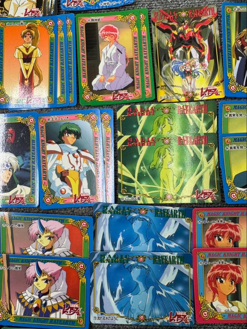 美品　魔法騎士レイアース アマダ PPカード　カードダス　134枚