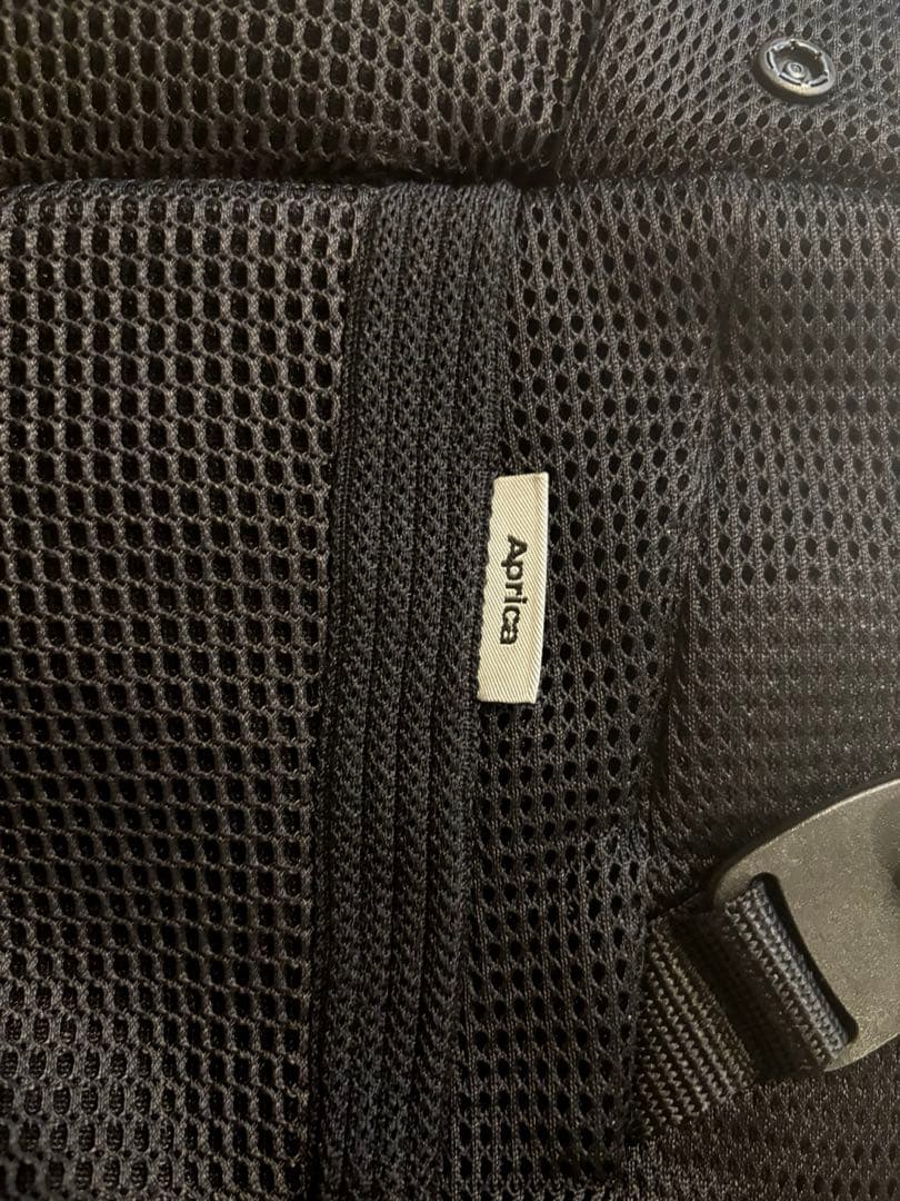 【美品/付属品全てあり】アップリカ Aprica 抱っこ紐 ラクリス ブラック