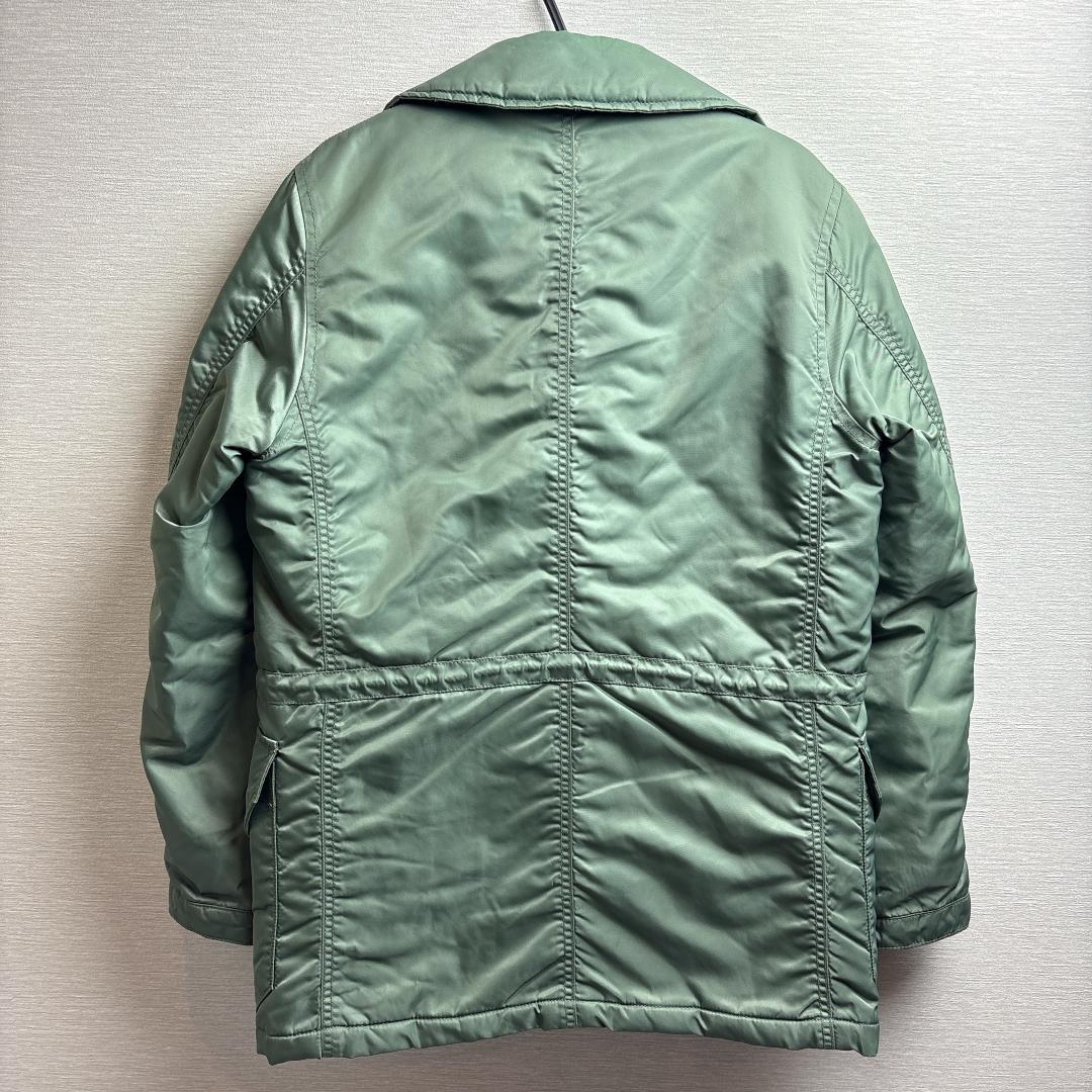 希少 Schott ナイロン ミリタリージャケット ダブルライダース N3B S