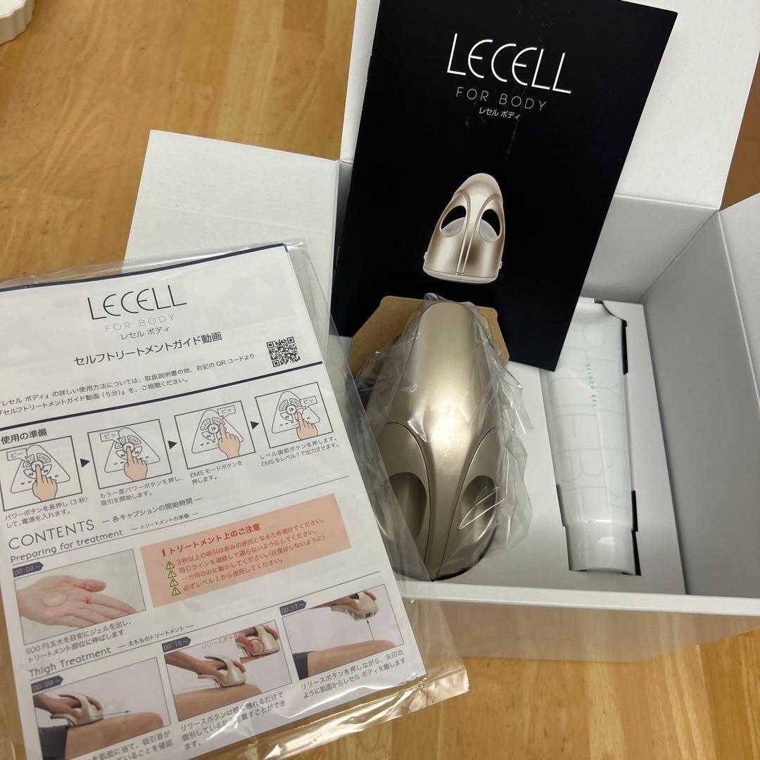 LECELL FOR BODY 美顔器　 gel付き　新品未使用品