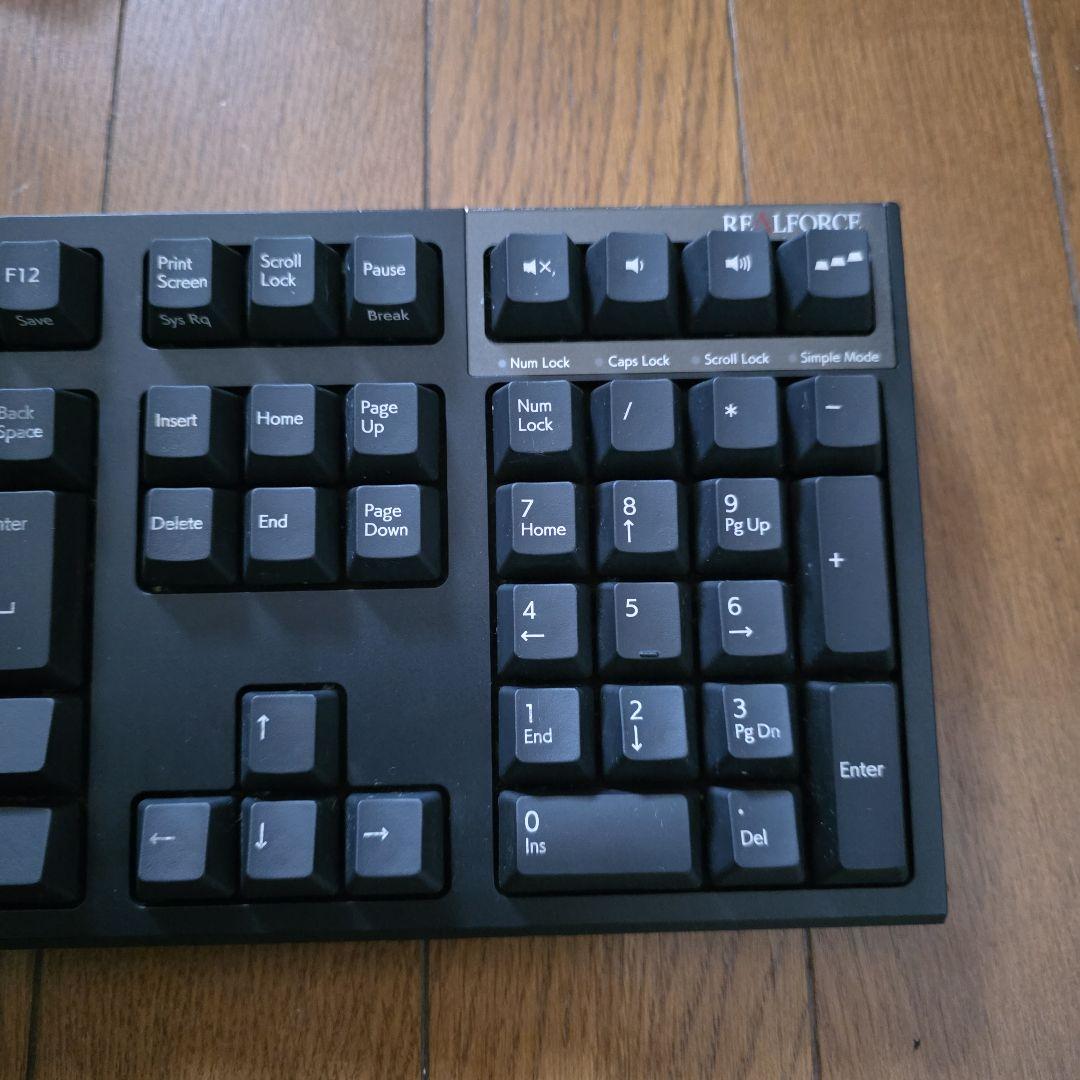 REALFORCE R3S キーボード 変荷重 R3SA12