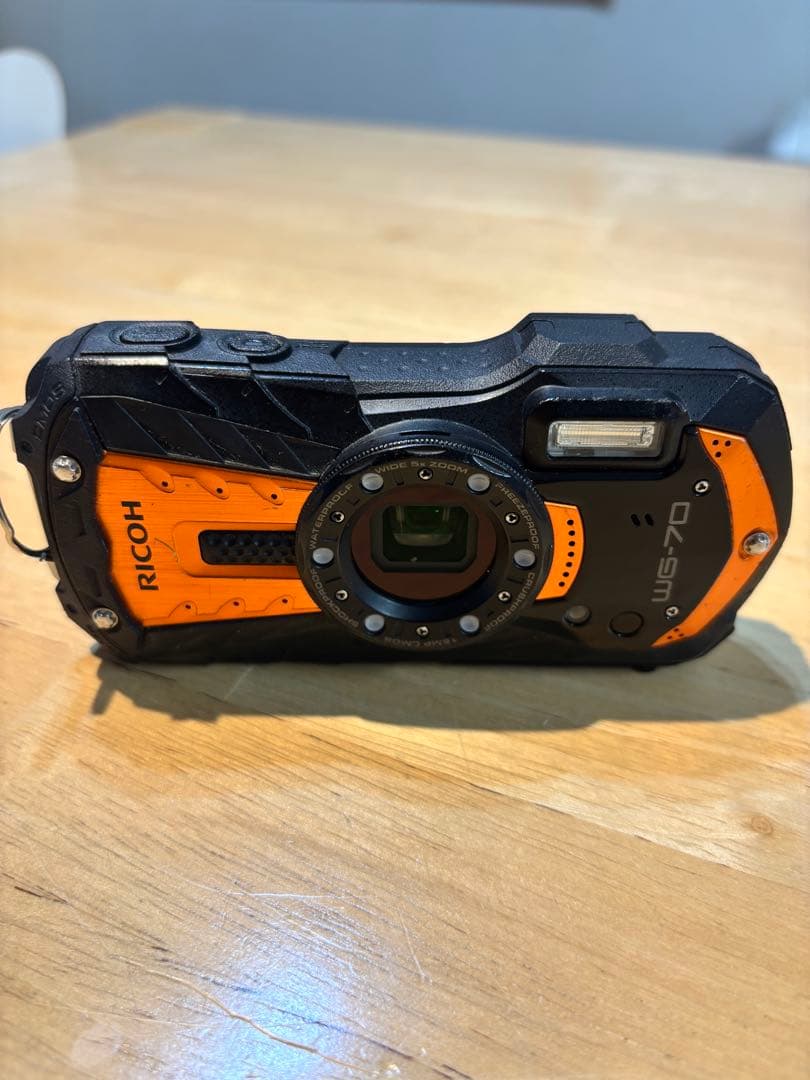 RICOH リコー WG-70 デジタルカメラ オレンジ