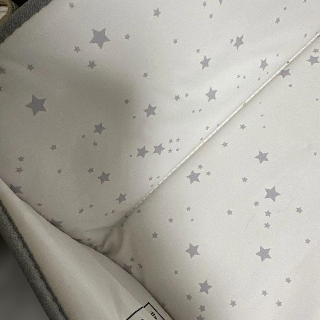maydolly おむつ替えマット グレー 星柄