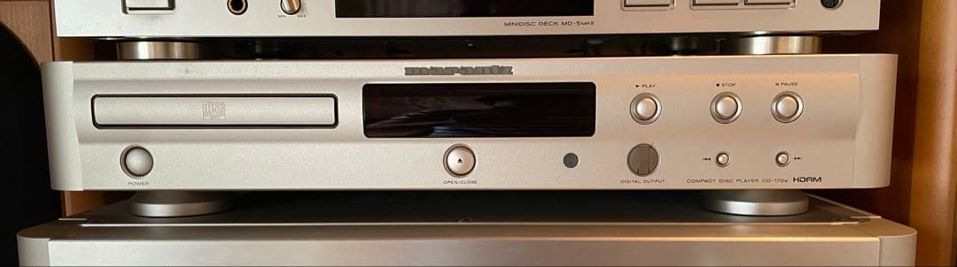 Marantz CDプレーヤー CD-17DAF シルバー CDデッキコンポ