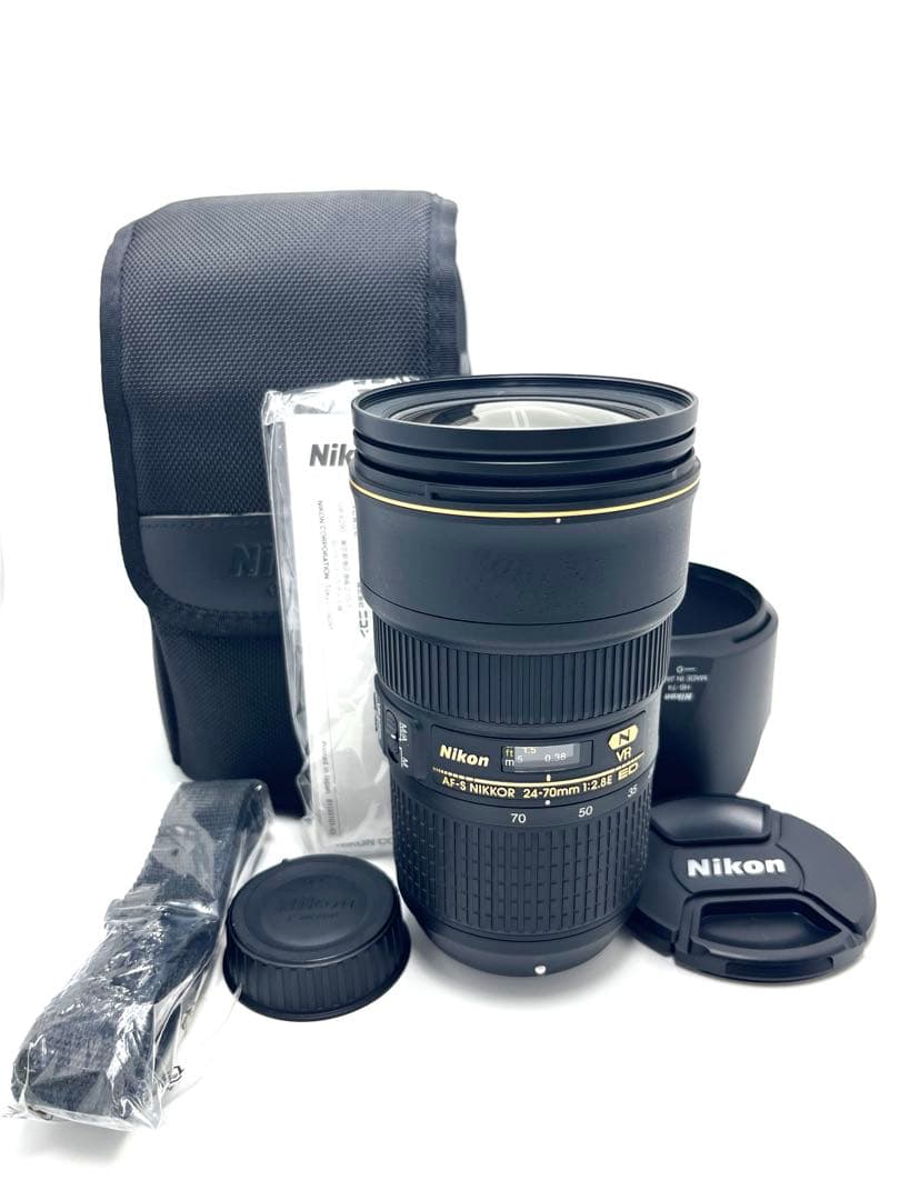 【超美品展示品】AF-S NIKKOR 24-70mm f／2.8E ED VR