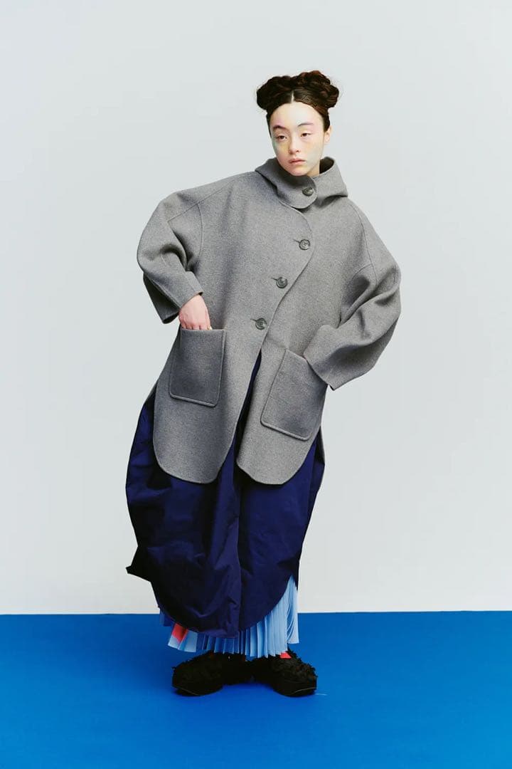 リリー　今季完売色　ENFOLD CIRCLE MODS-COAT