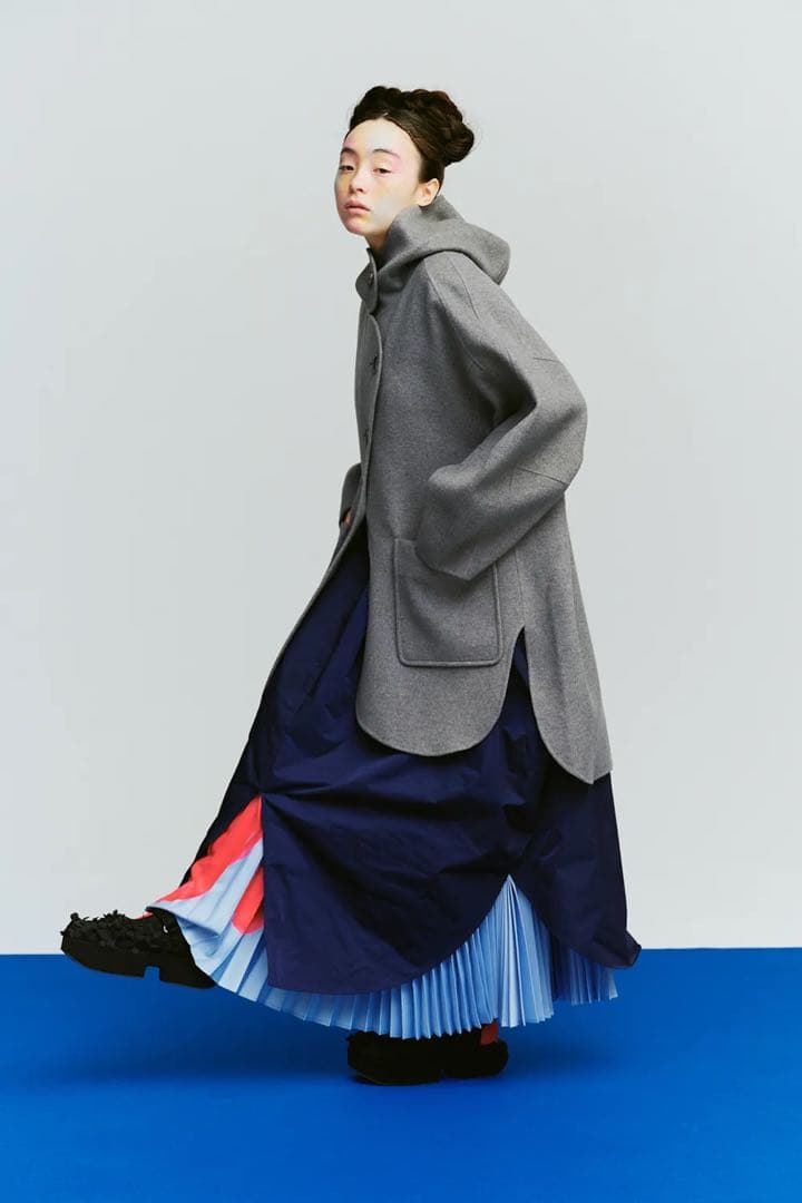 リリー　今季完売色　ENFOLD CIRCLE MODS-COAT