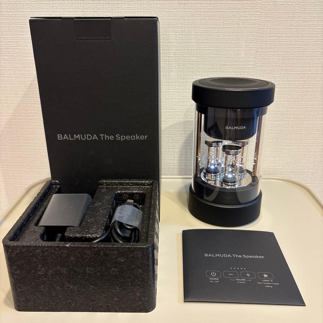 BALMUDA ワイヤレススピーカー M01A-BK
