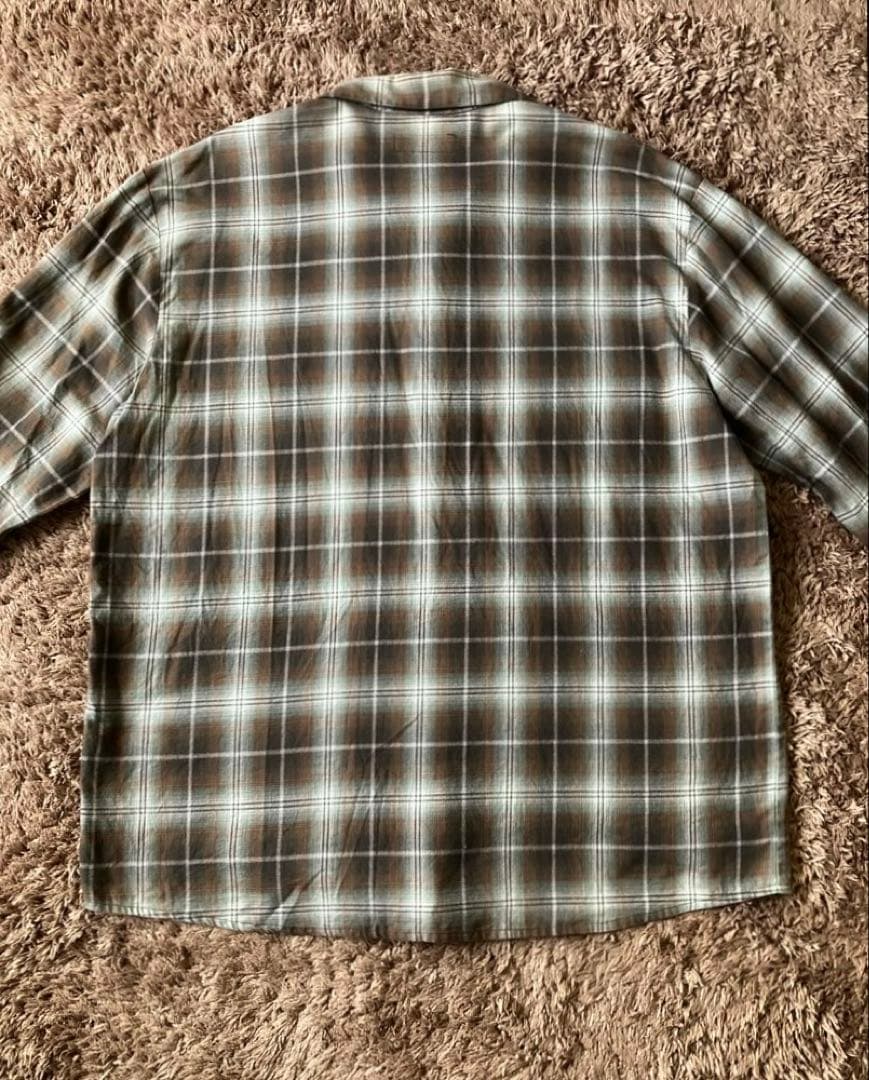 HIDEANDSEEK ハイドアンドシーク オンブレ チェックシャツキムタクXL