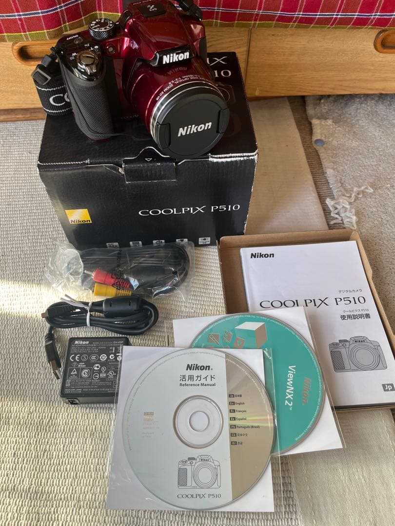 Nikon COOLPIX P510 レッド デジタルカメラ